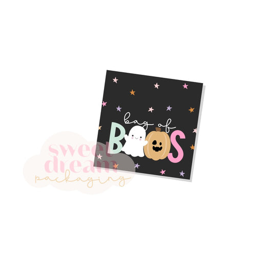 bag of boos tag - digital download