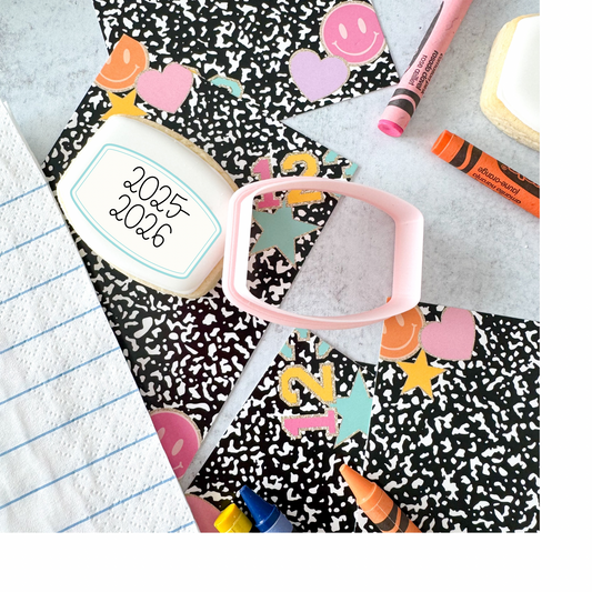2025 composition book label mini cutter