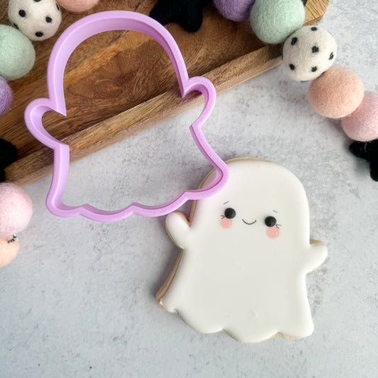 sweet ghost regular size cookie cutter