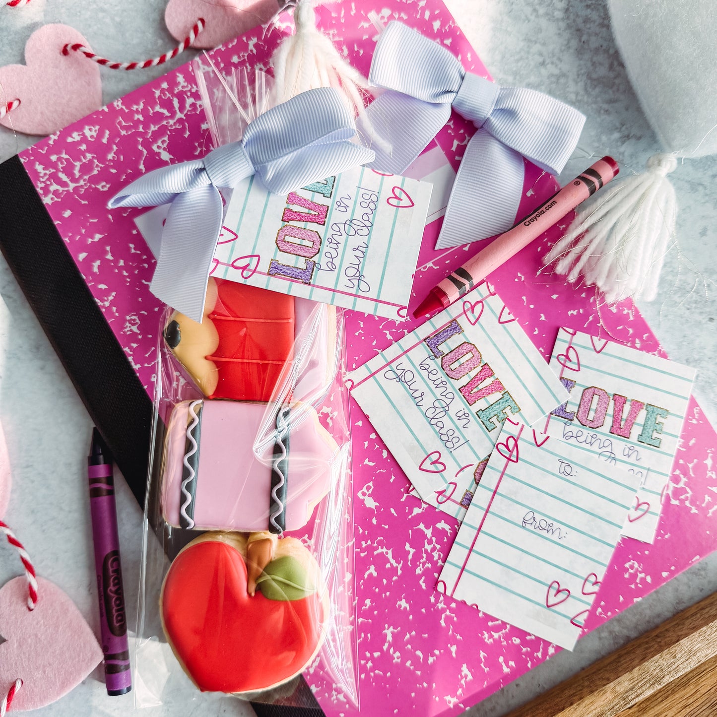 love being in your class 2.5x2" tags - pack of 24