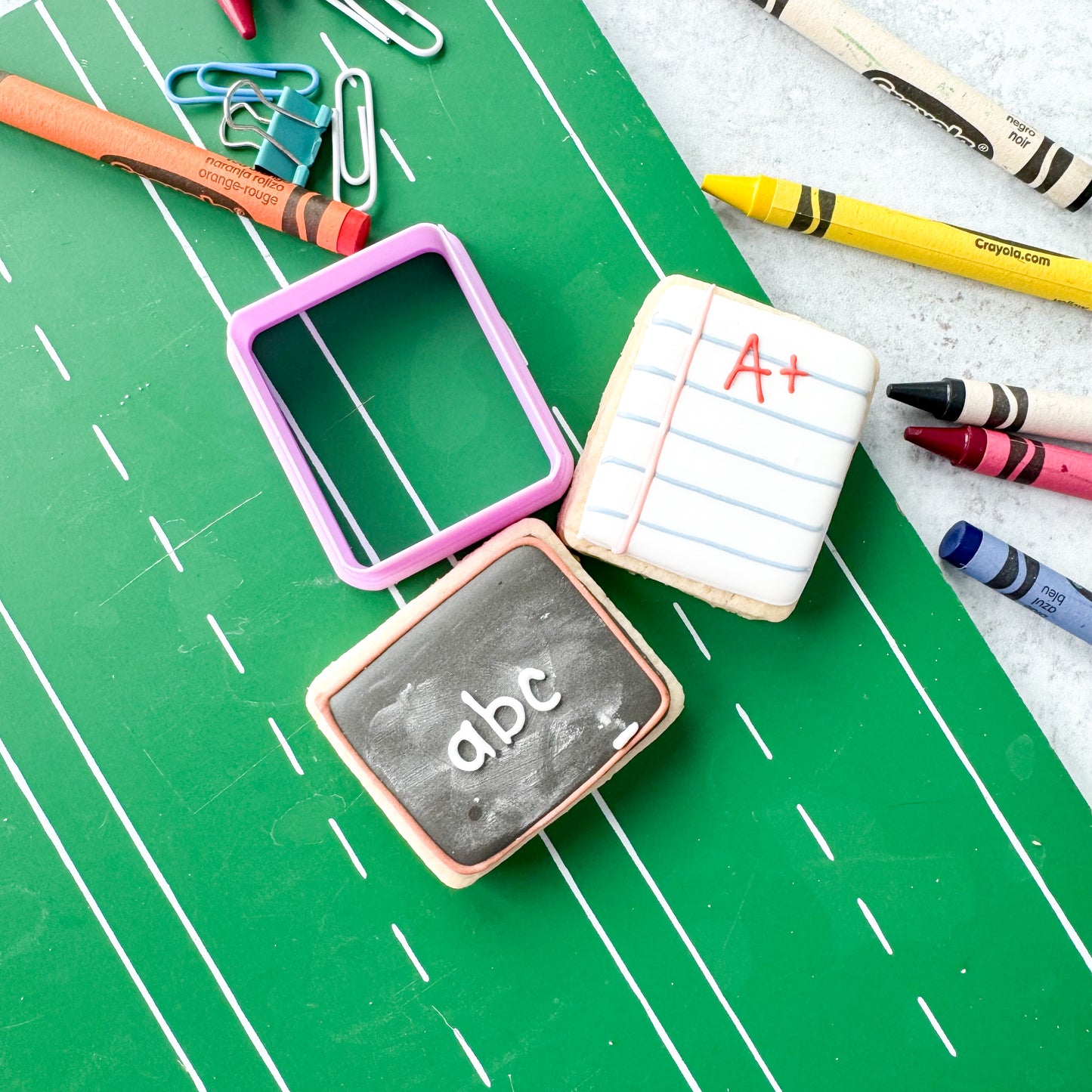 2025 chubby notebook paper and chalkboard mini cutter