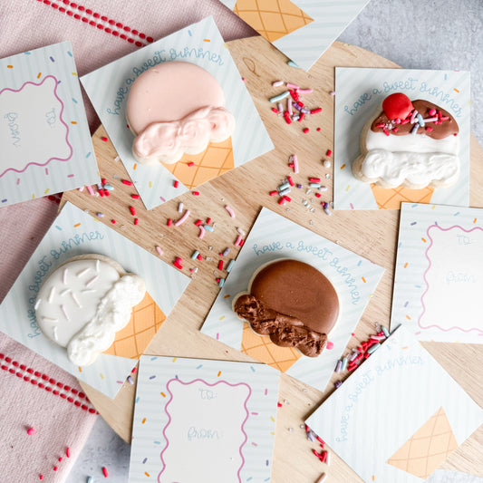 have a sweet summer 3" x 3" mini cookie cards - pack of 24