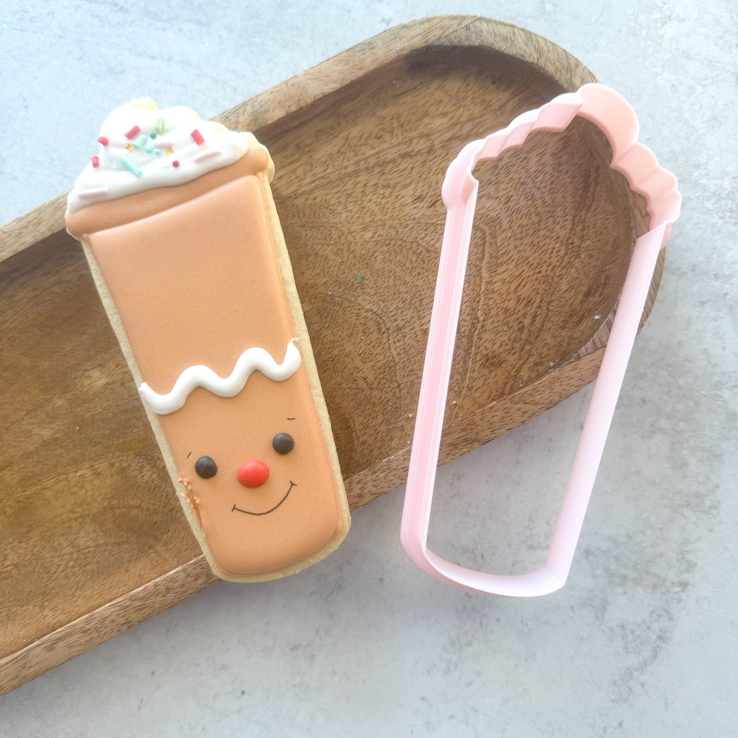 skinny latte with whip cutter