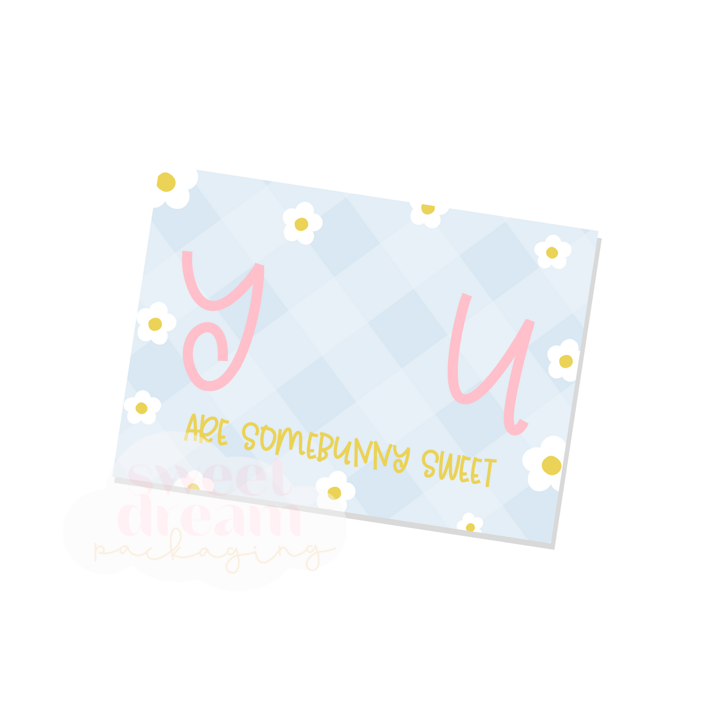 you are somebunny sweet cookie card - digital download