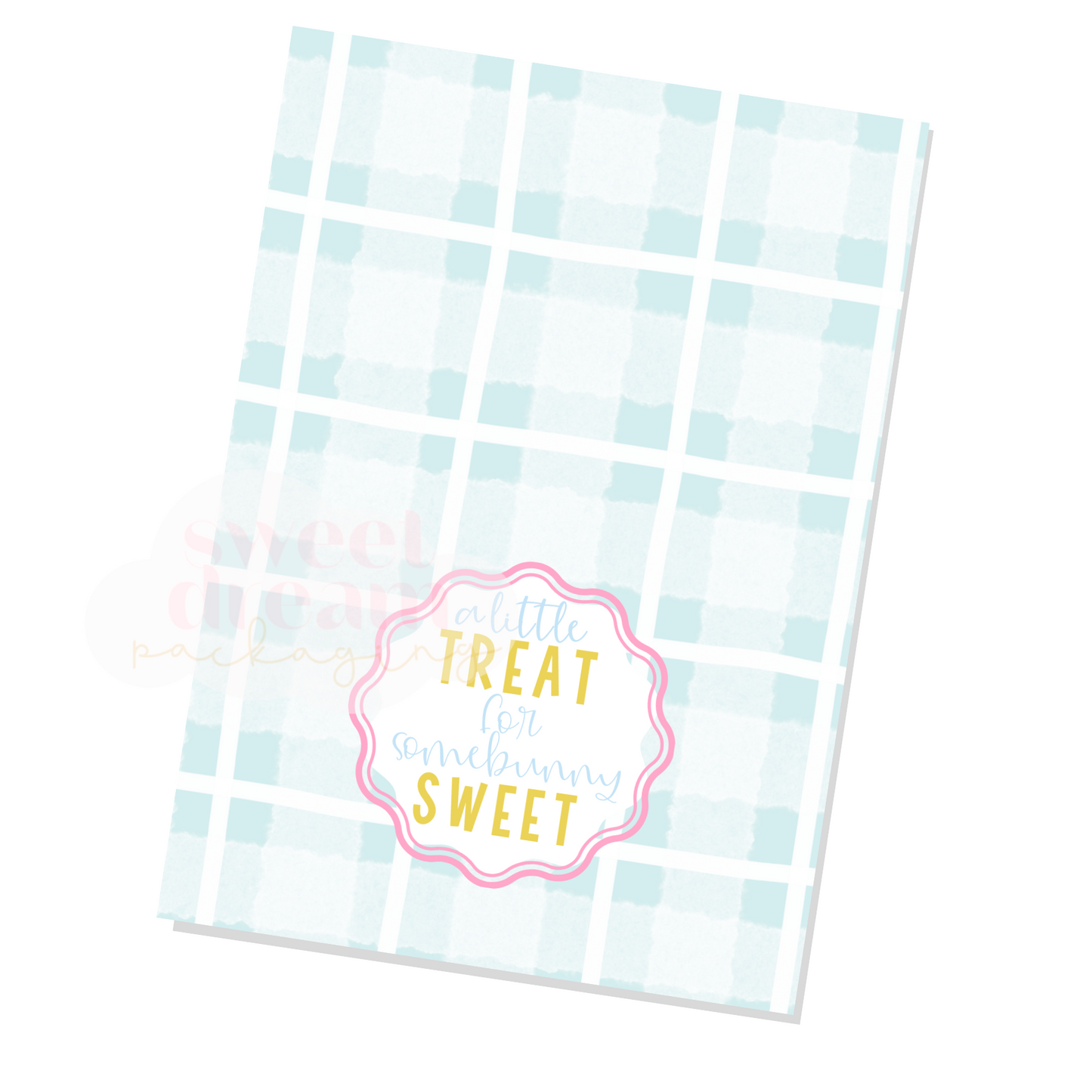 a little treat for somebunny sweet cookie card - digital download