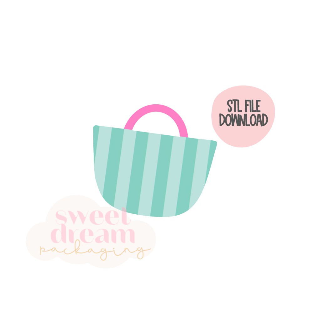 STL FILE DOWNLOAD - beach bag mini cutter