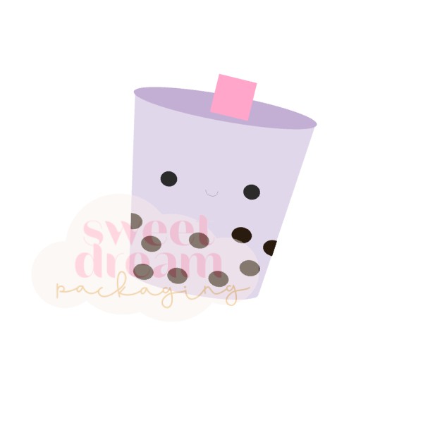 STL FILE DOWNLOAD - boba / milk mini cutter