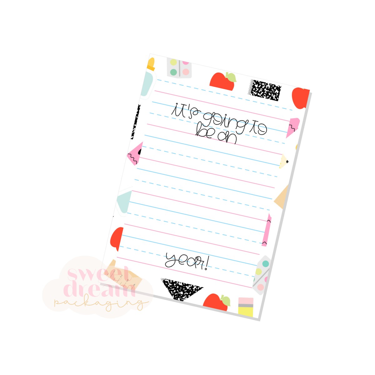 it's going to be an a+ year cookie card - digital download