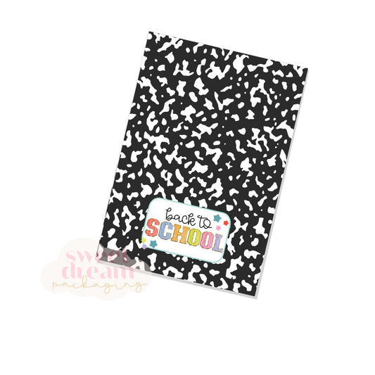 back to school cookie card - digital download