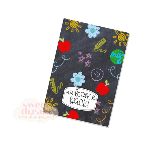 welcome back cookie card - digital download