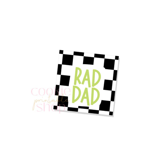 rad dad tag - digital download