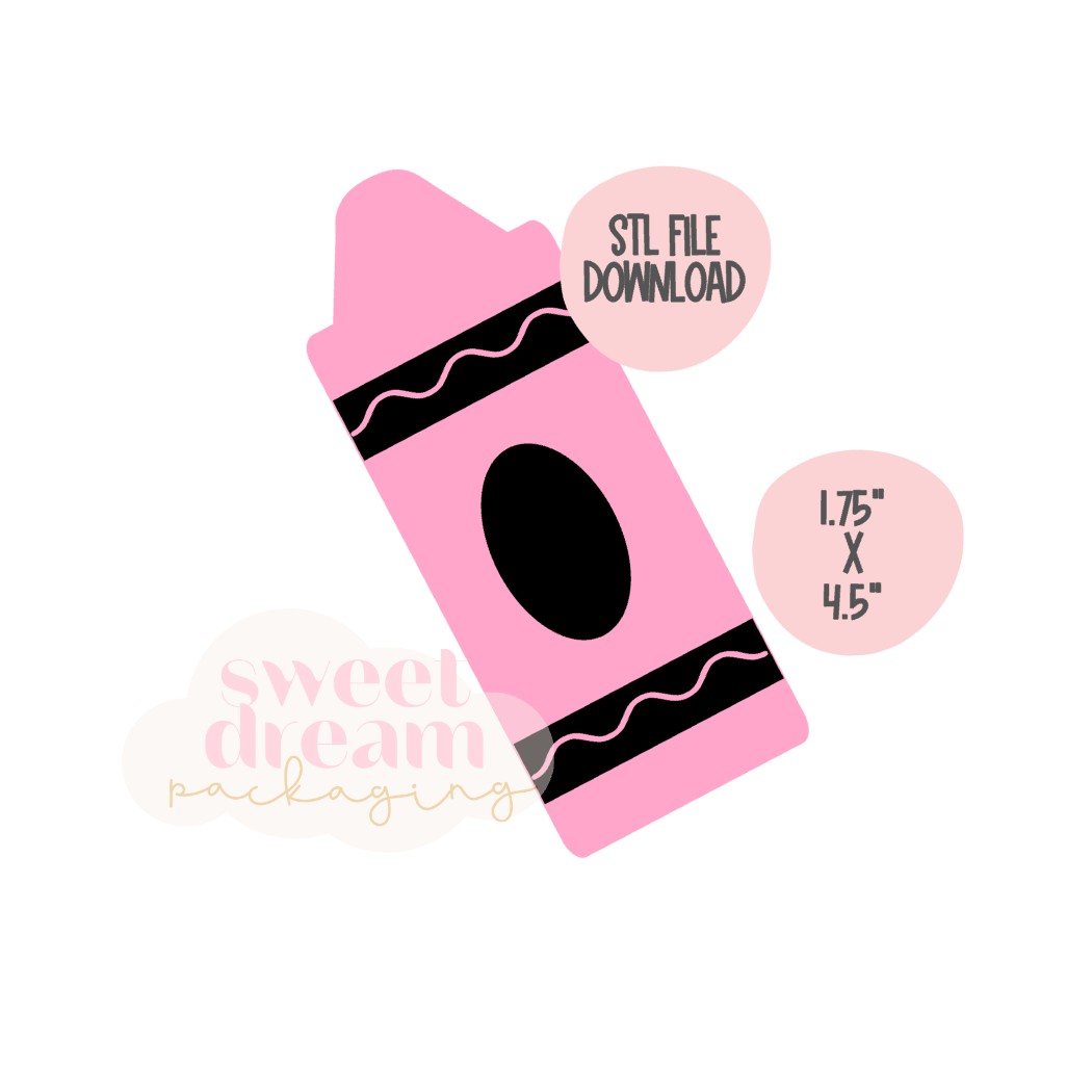 STL FILE DOWNLOAD - 2025 medium crayon
