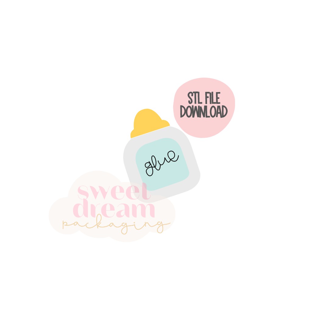 STL FILE DOWNLOAD - chubby glue