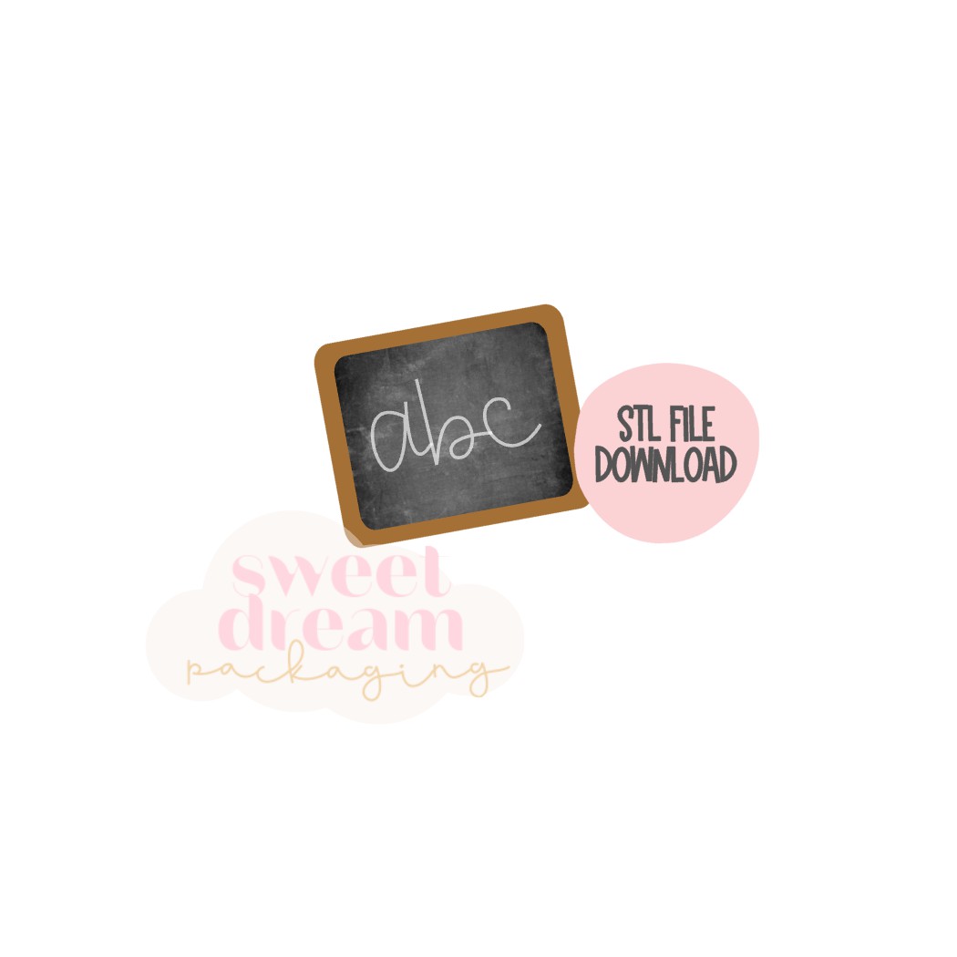STL FILE DOWNLOAD - 2025 chubby notebook paper or chalkboard mini