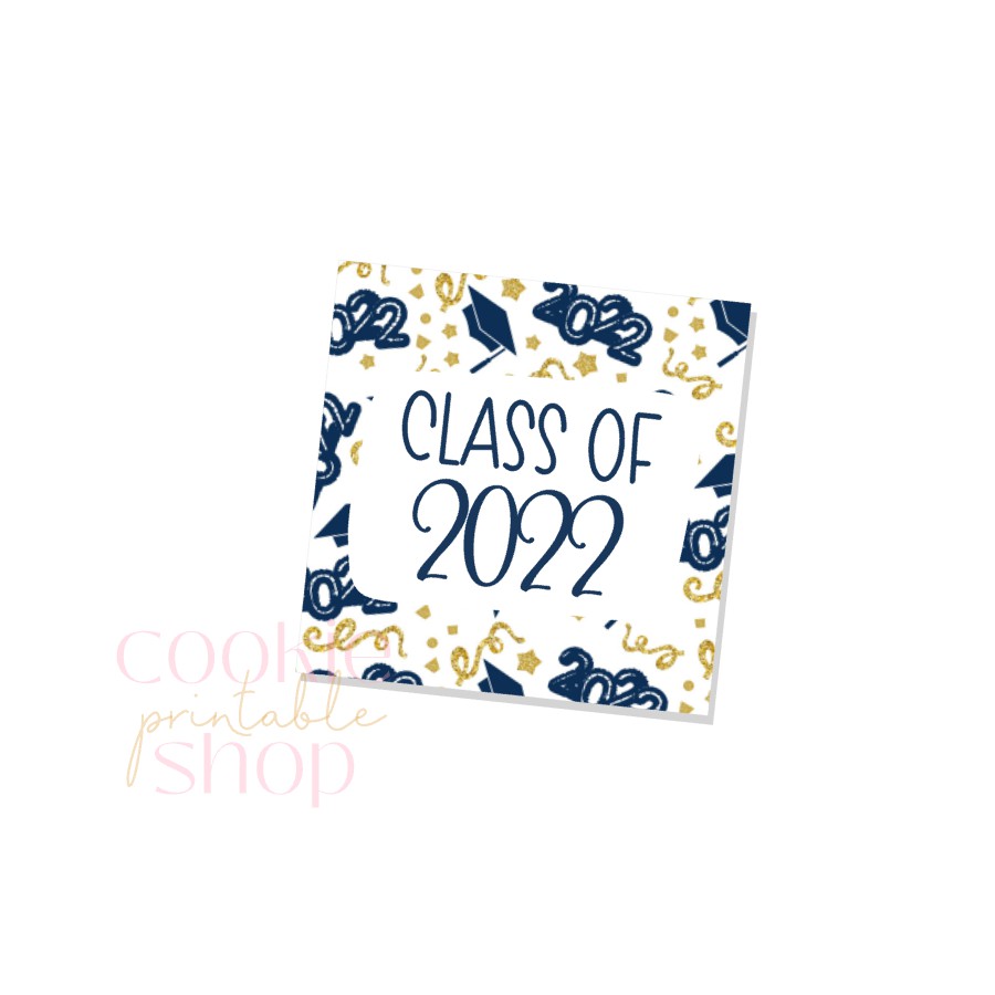 class of 2022 tag - digital download