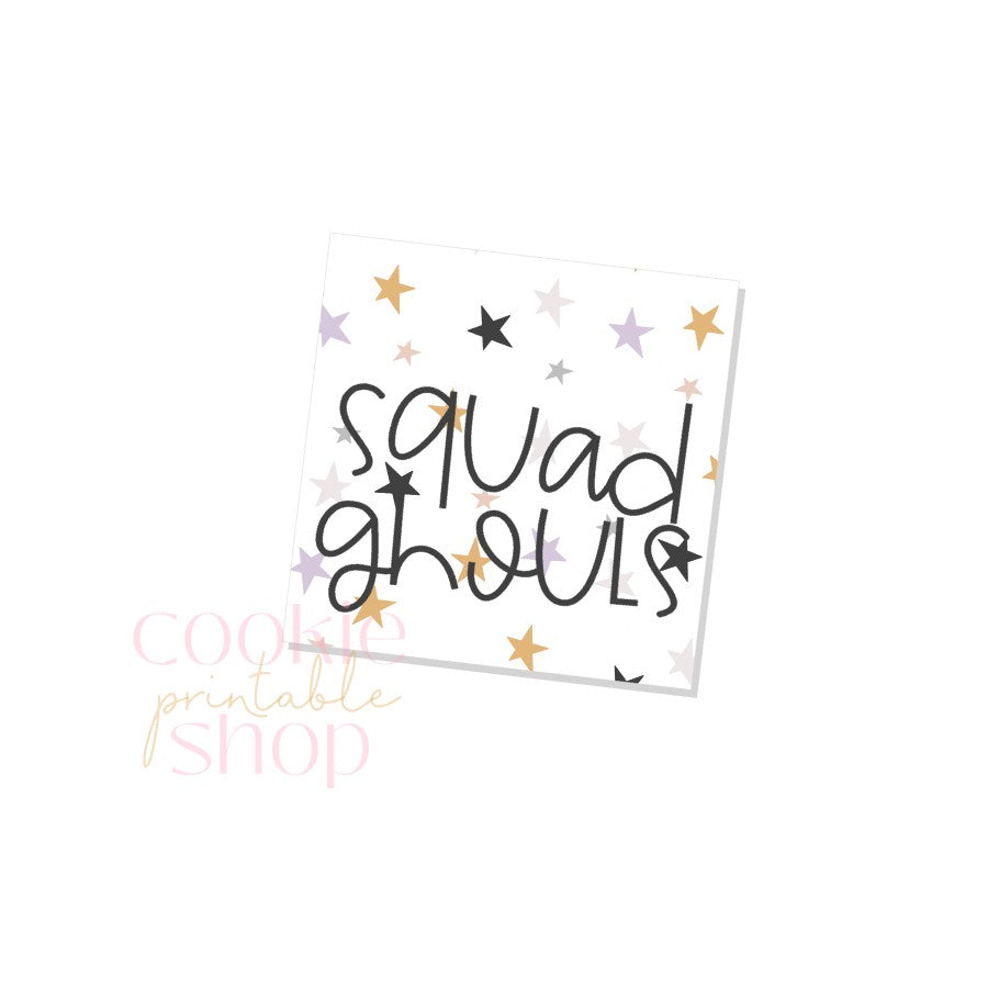 squad ghouls tag- digital download