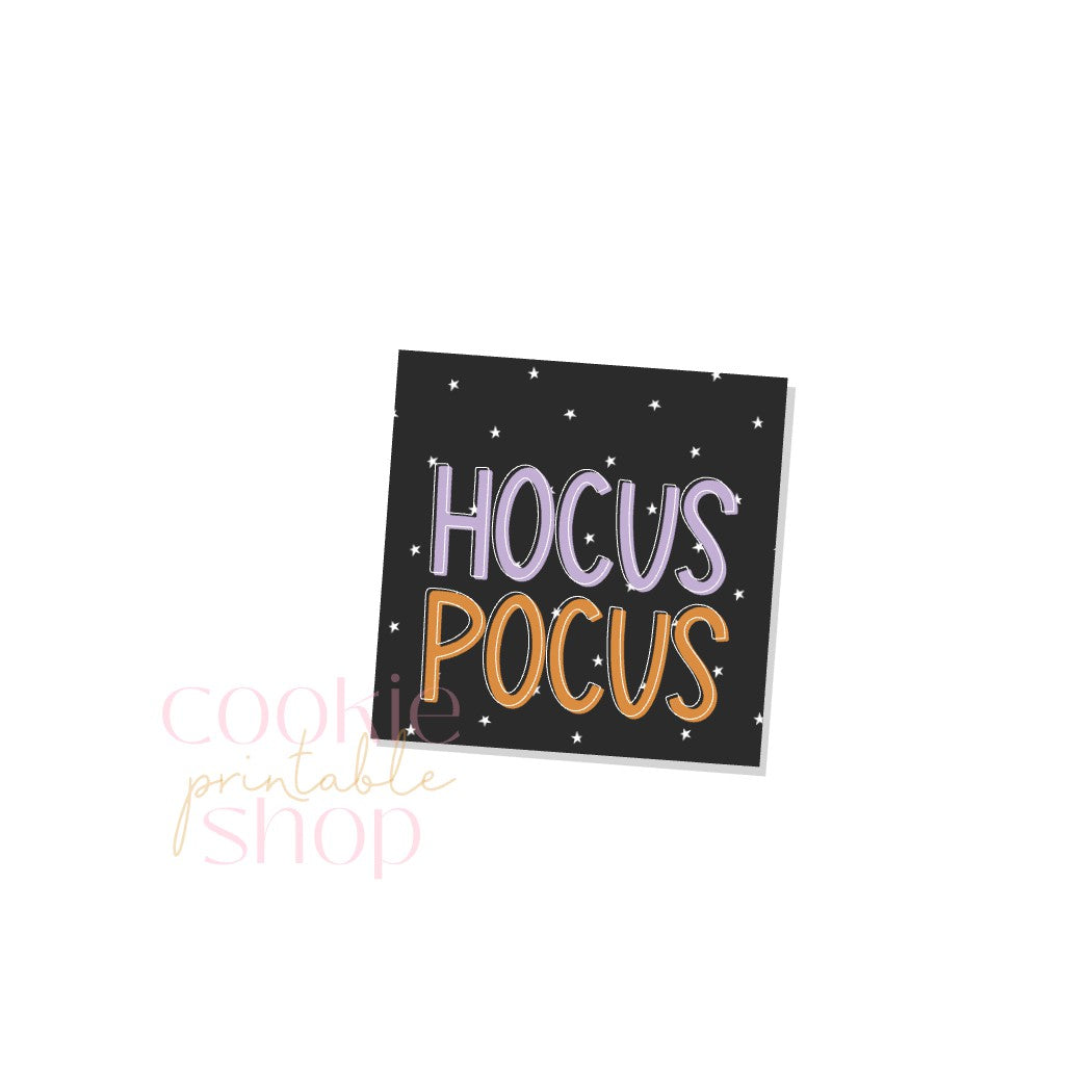 hocus pocus tag - digital download