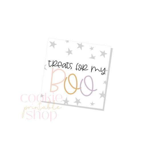 treats for my boo tag- digital download