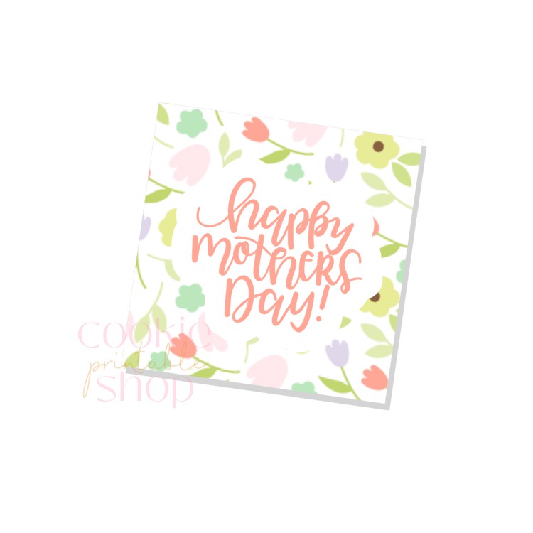 happy mother's day tag - digital download