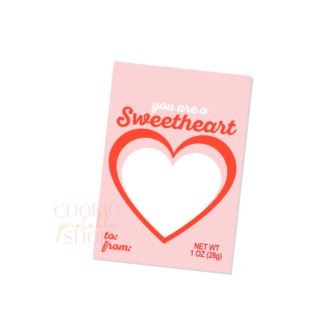 you-are-a-sweetheart-cookie-card-digital-download-sweet-dream