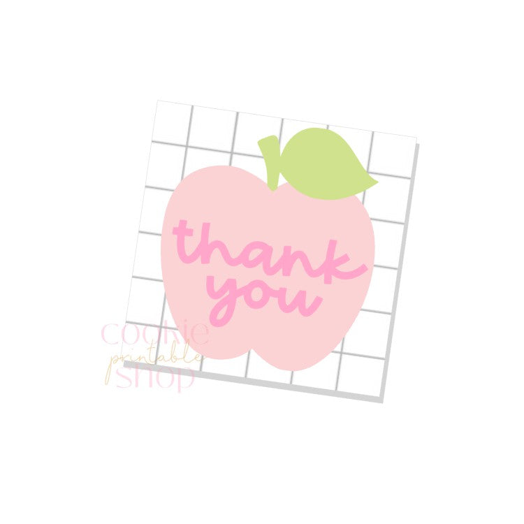 thank you tag - digital download