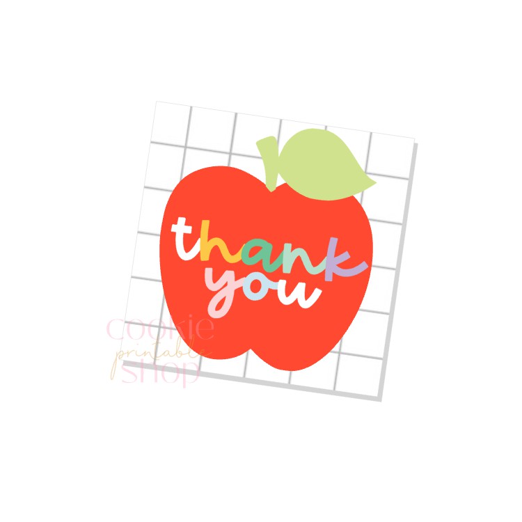 thank you tag - digital download