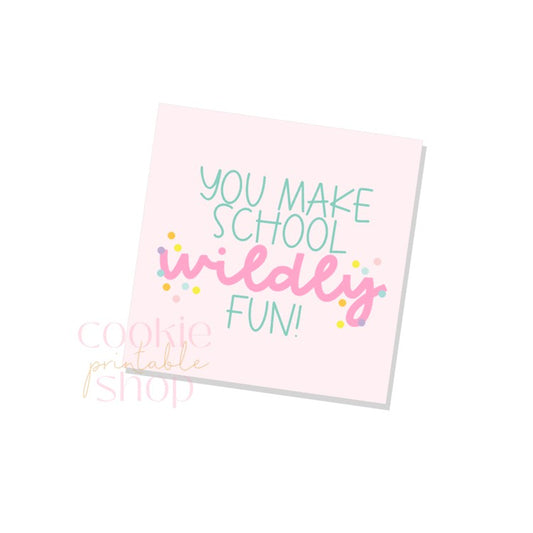 you make school wildly fun - digital download
