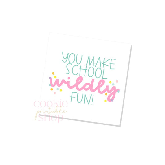 you make school wildly fun - digital download