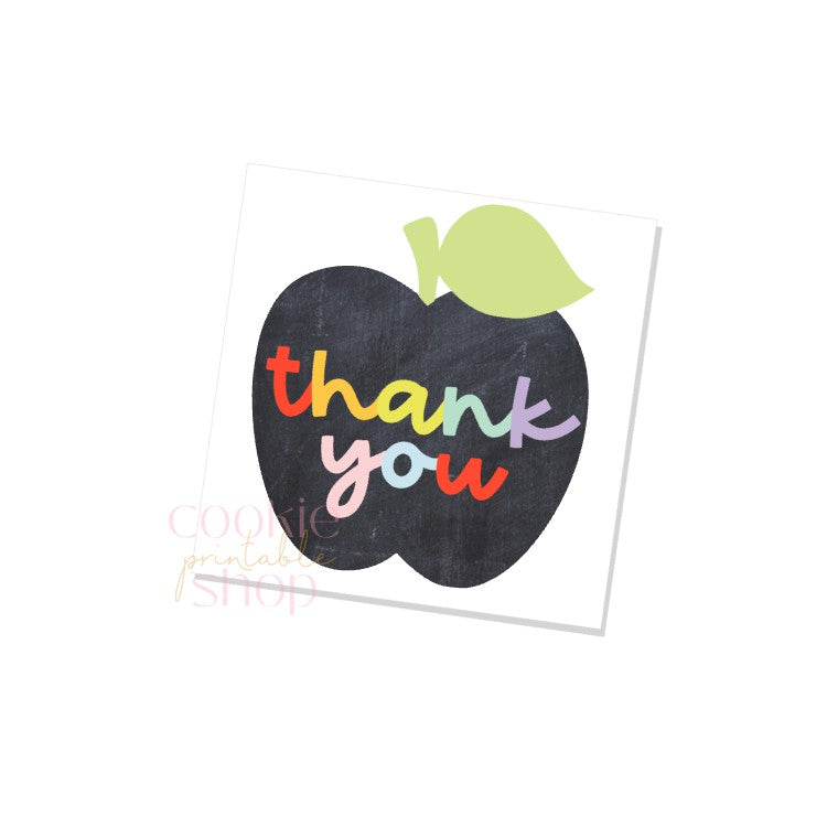 thank you tag - digital download