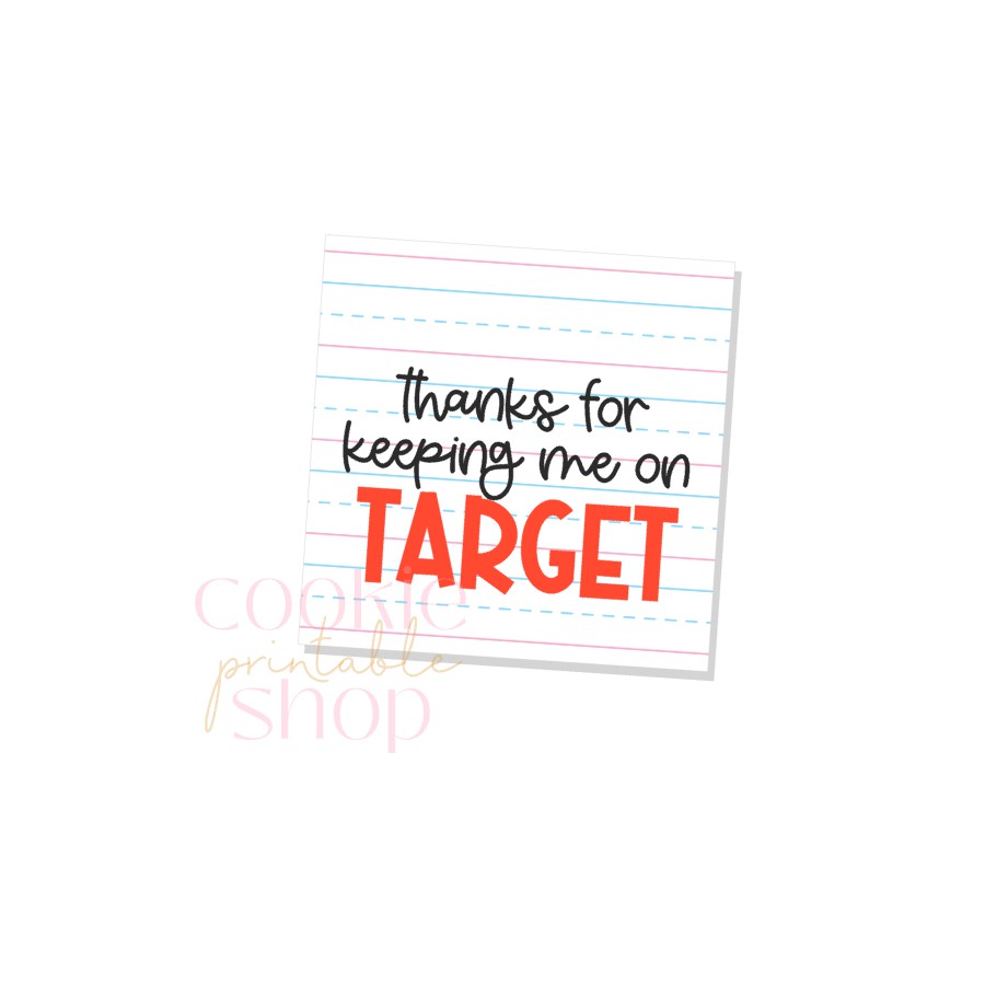 thanks for keeping me on target tag - digital download – Sweet Dream Packaging LLC thanks-for-keeping-me-on-target-tag-digital-download-sweet-dream-packaging-llc