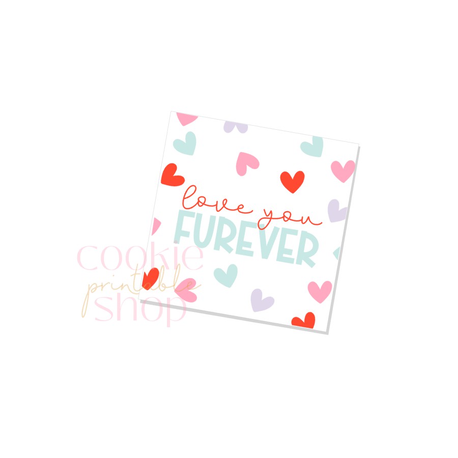 love you furever tag - digital download