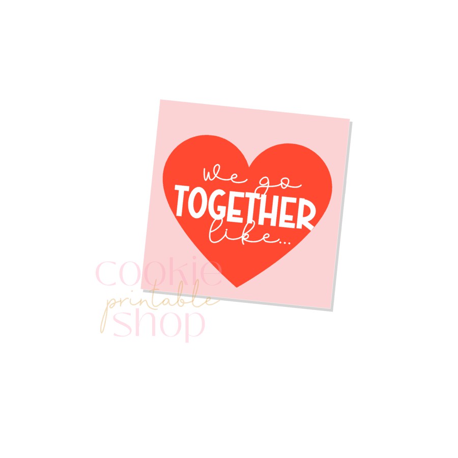 we go together like tag - digital download