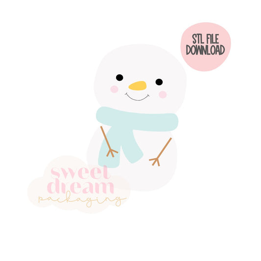 STL FILE DOWNLOAD - 2025 snowman regular size