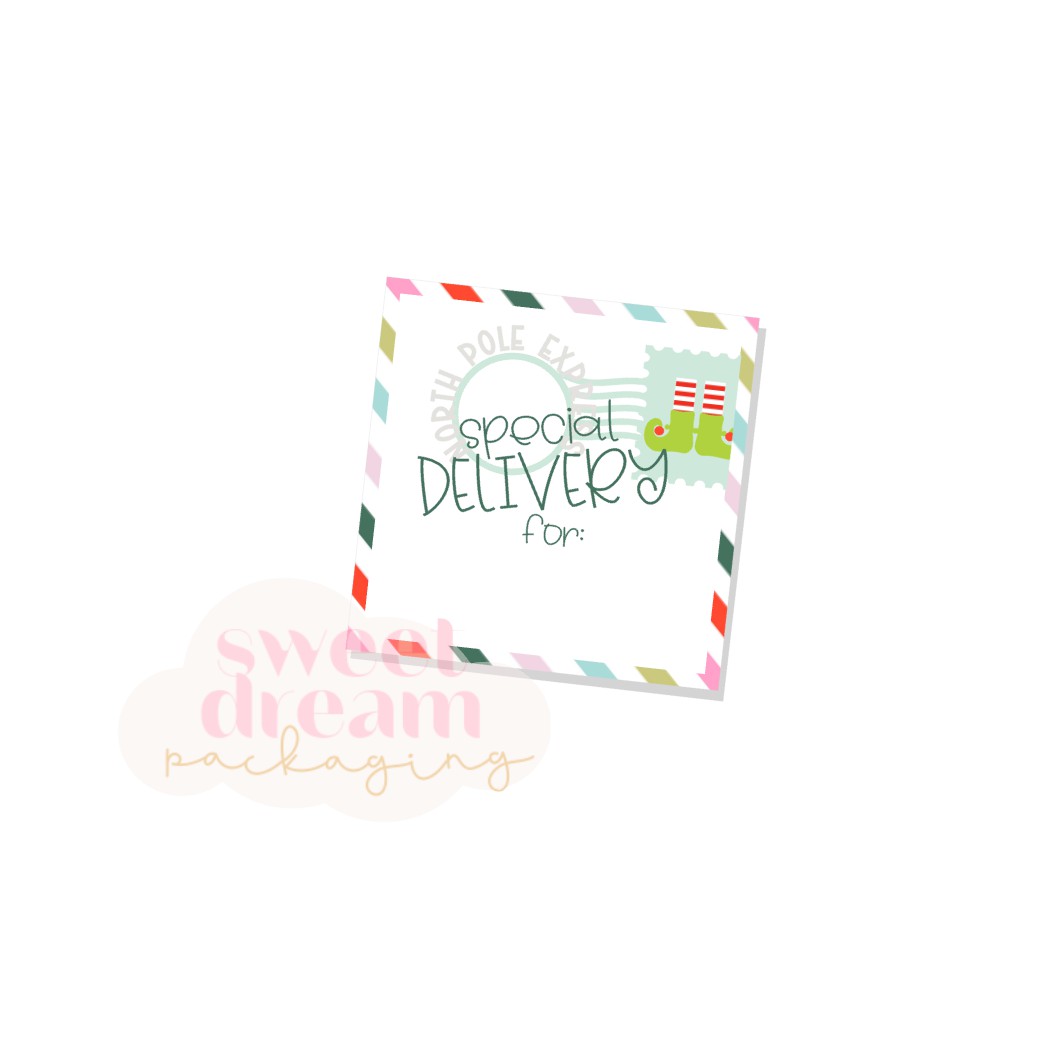 special delivery tag - digital download – Sweet Dream Packaging LLC