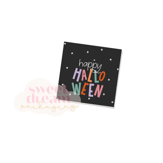 happy halloween tag - digital download