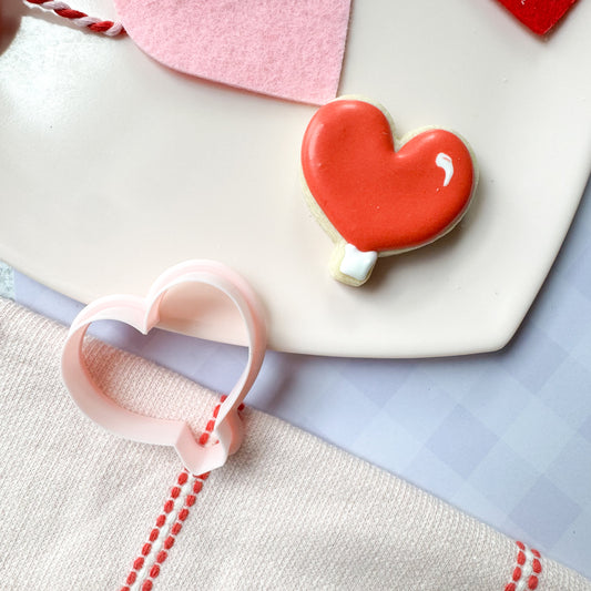 heart sucker cookie cutter