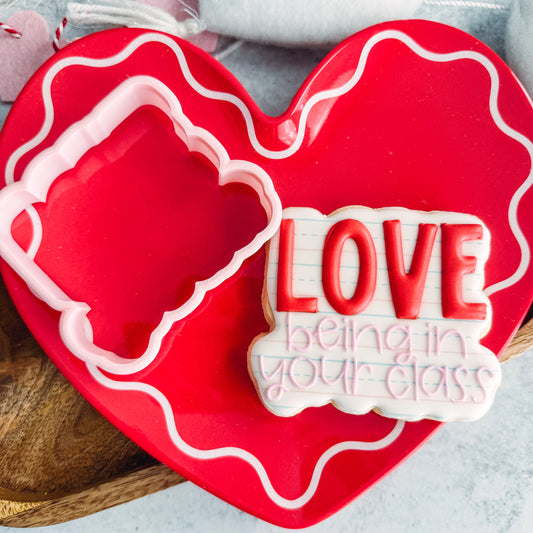 love being in your class regular size cookie cutter