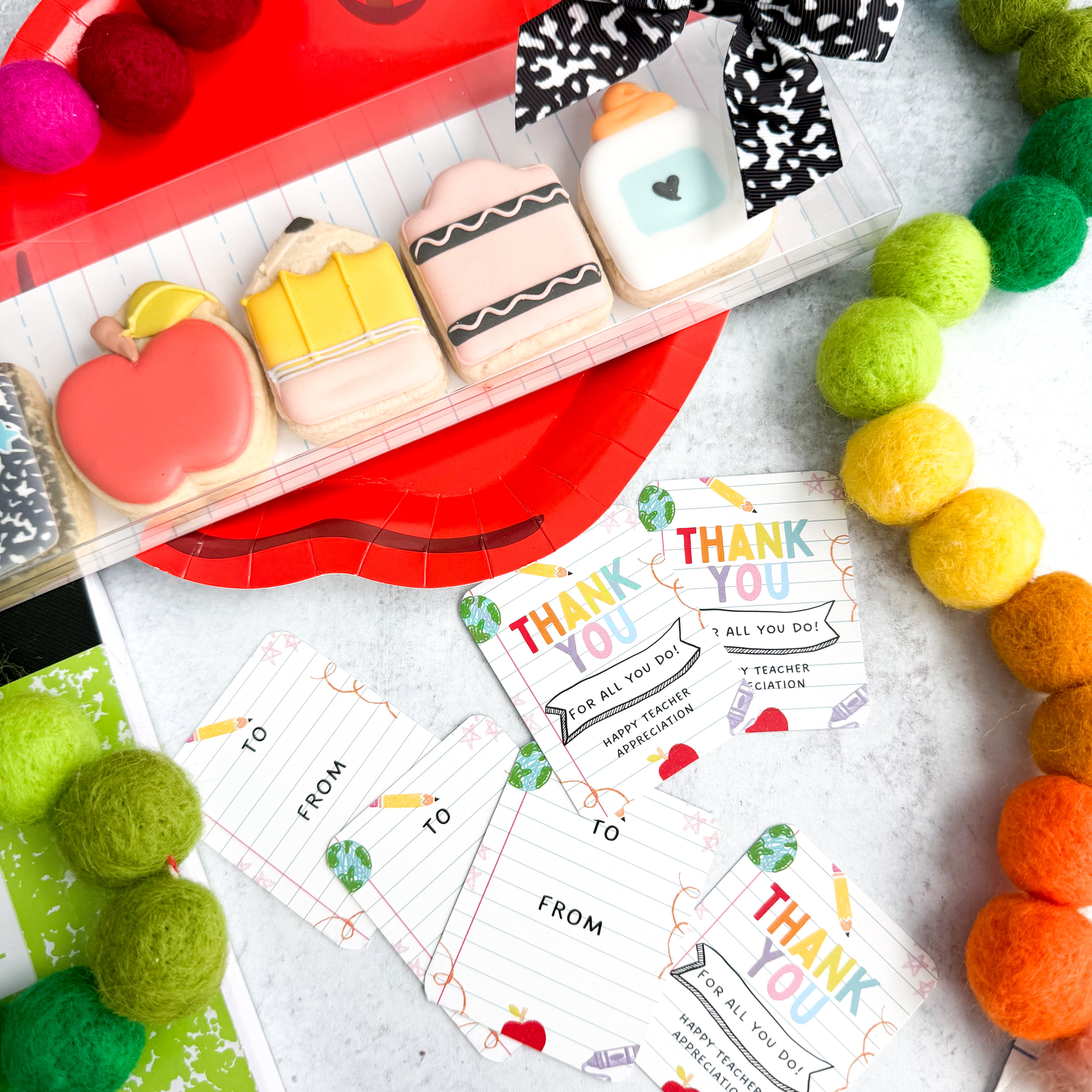 2026 teacher appreciation rounded 2.5x2" tags - pack of 24 m – Sweet ...
