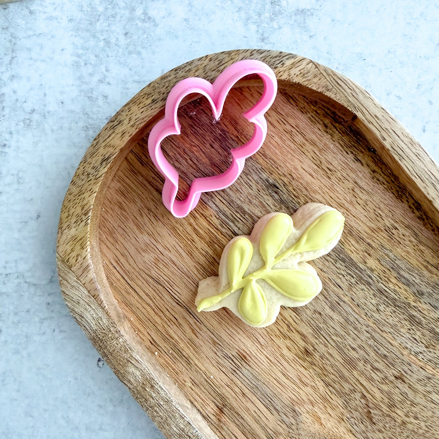 leafy mini cookie cutter
