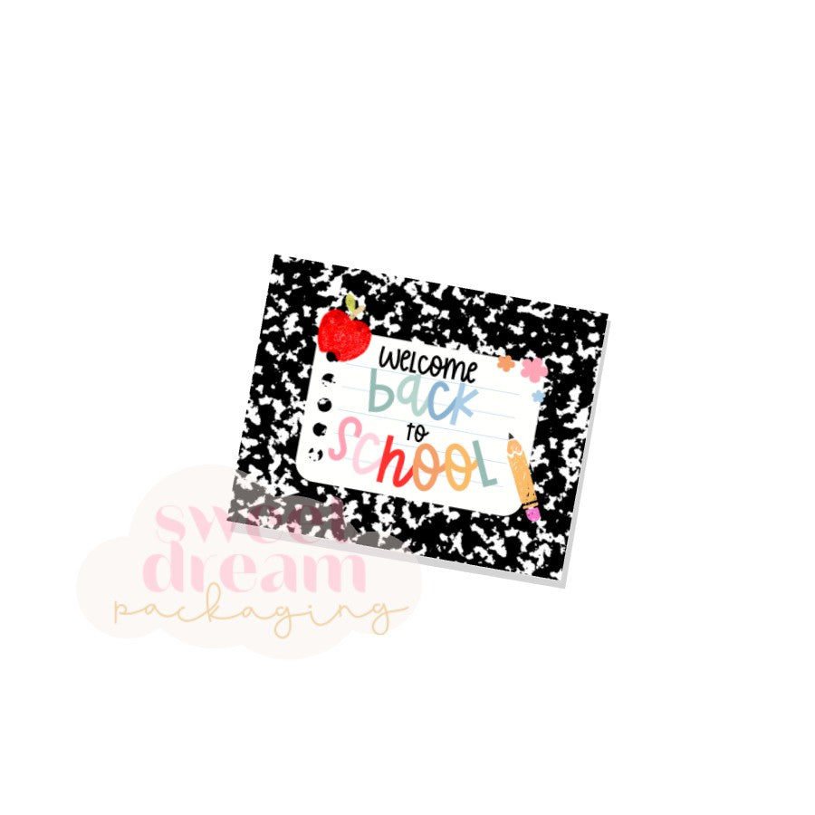 back to school 2.5" x 2" tag - digital download