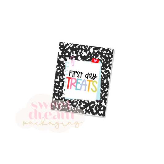 first day treats 2" x 2.5" tag - digital download