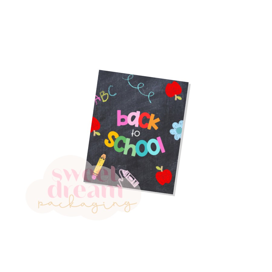 back to school 2" x 2.5" tag - digital download