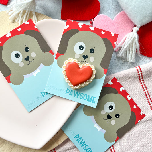 you are pawsome 3.5x5" cookie cards - pack of 24