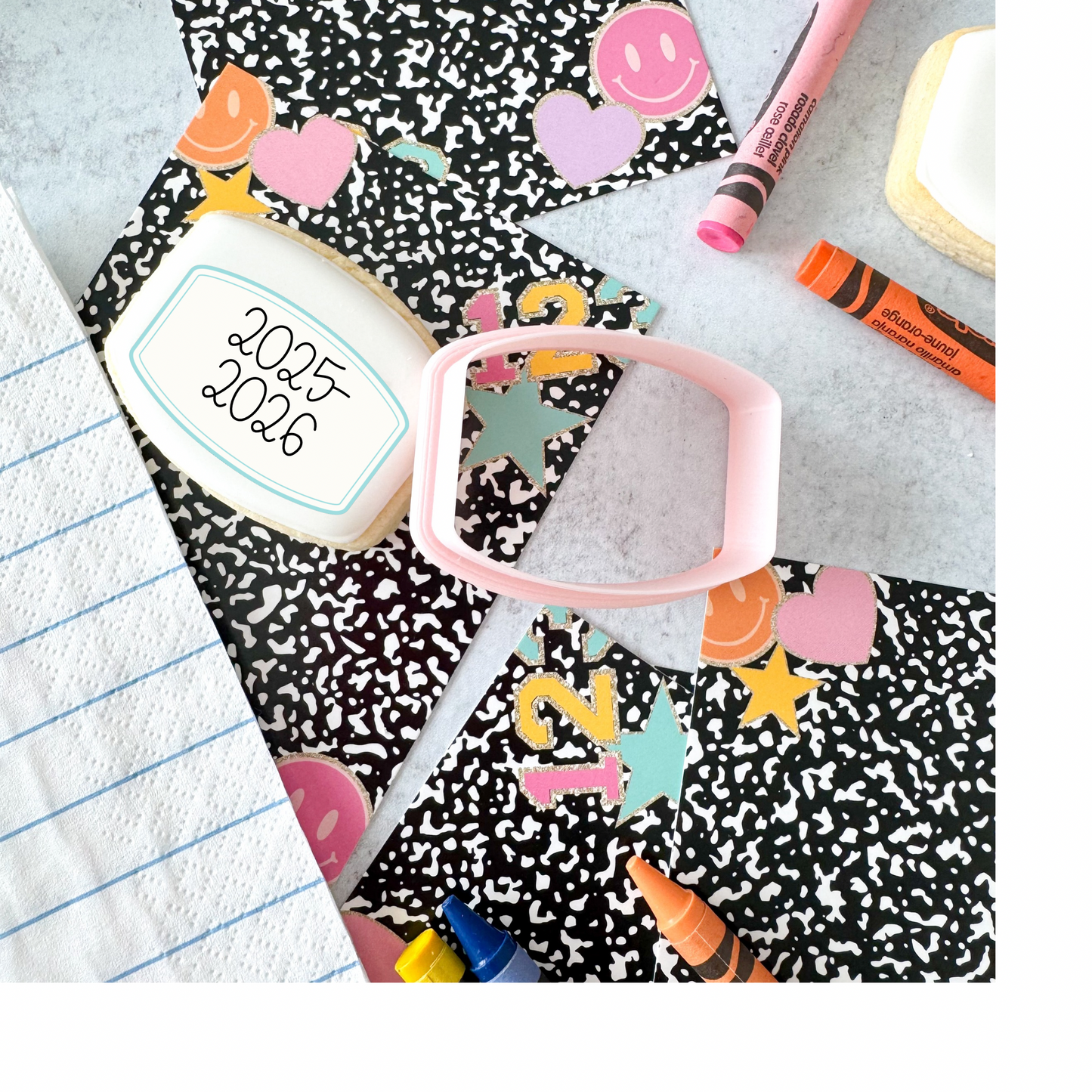 2025 composition book label mini cutter