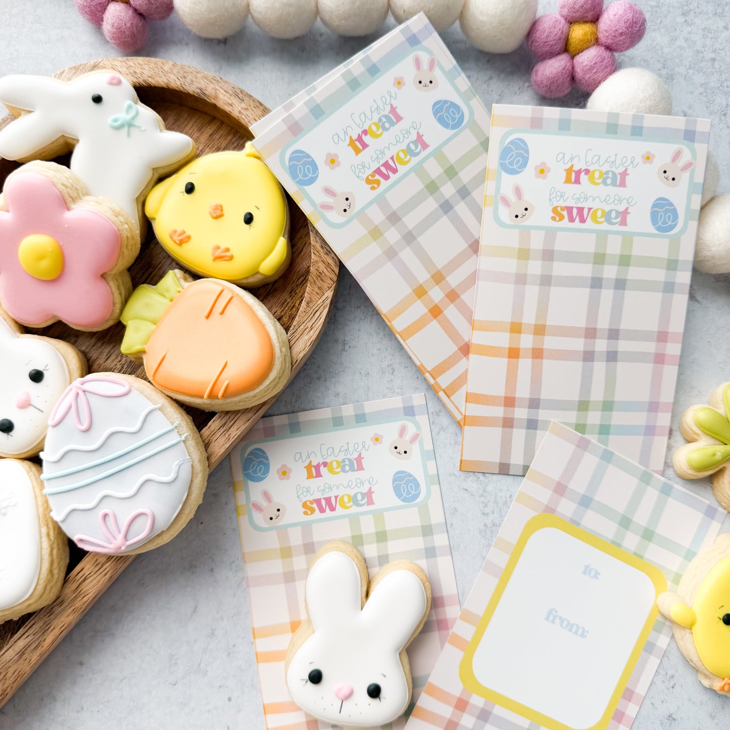an Easter treat for someone sweet skinny cookie cards  - pack of 24
