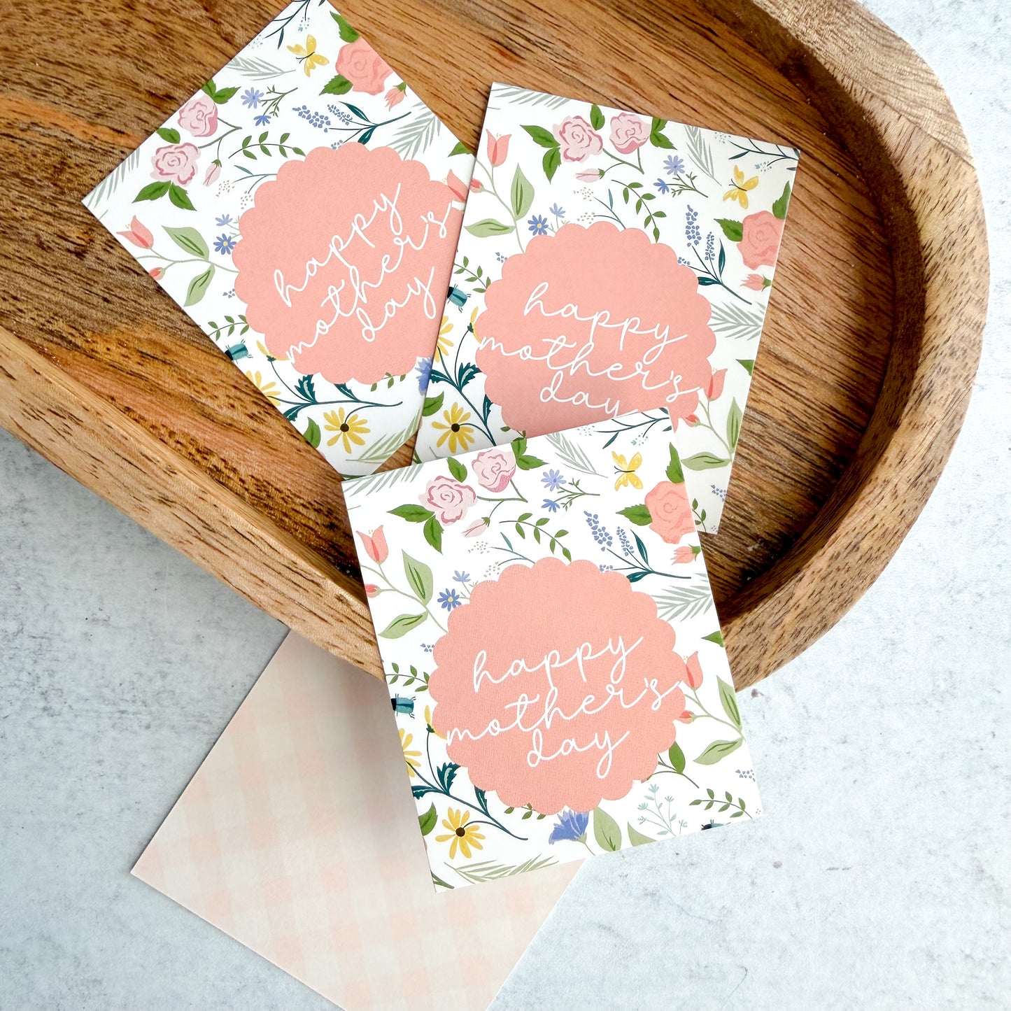 wildflower mother’s day 2.5x2" tags - pack of 24