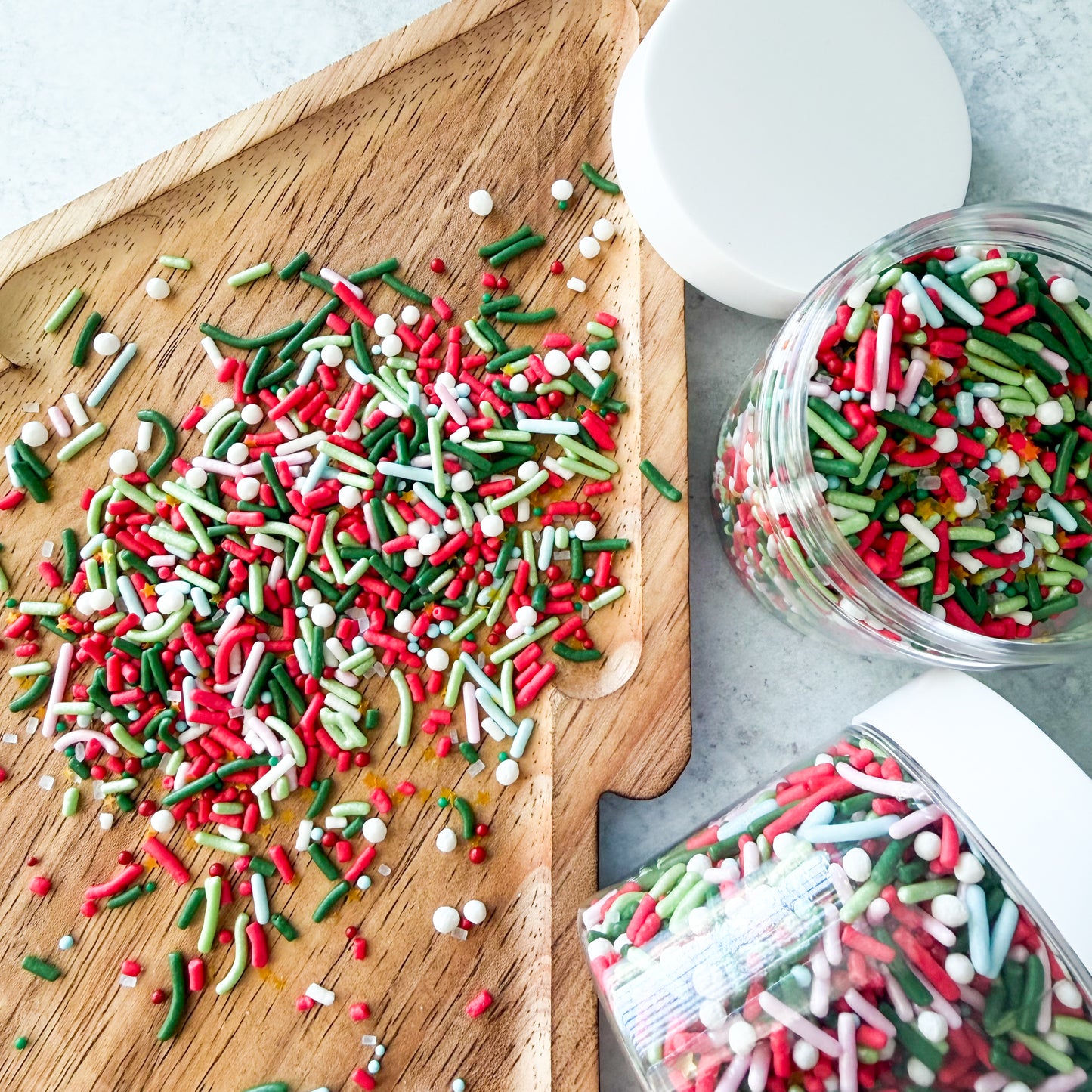 2025 holiday sprinkles - 4 ounce jar