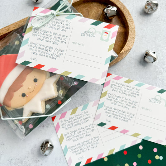 2024 elf postcards 5x3.5 - pack of 24