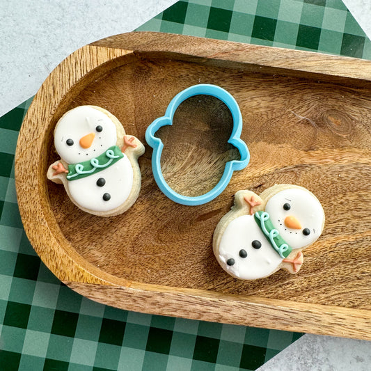 snowman mini cookie cutter