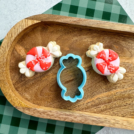 round candy mini cookie cutter